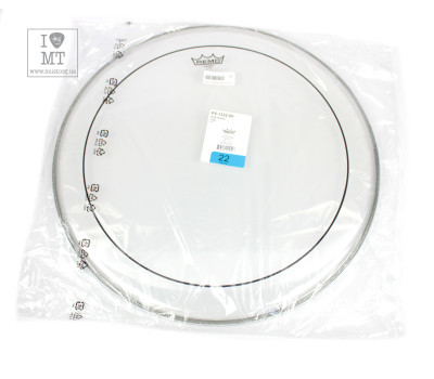 Пластик для барабана REMO PINSTRIPE 22 CLEAR  4