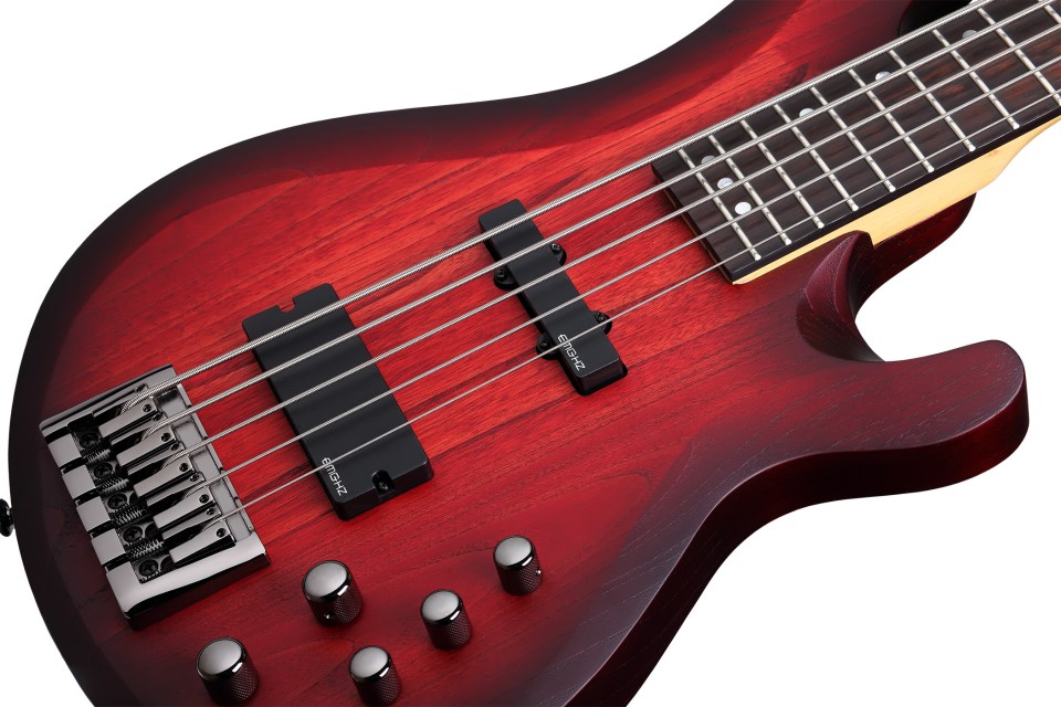 SCHECTER C-5 CUSTOM TCS - п'ятиструнна бас-гітара 3