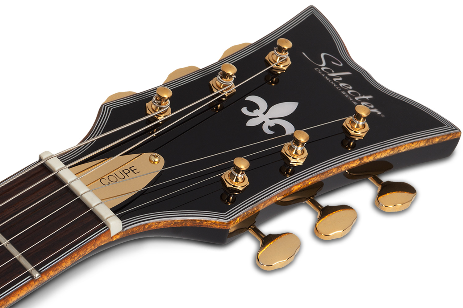 SCHECTER COUPE G.BLK - Полуакустическая электрогитара 14
