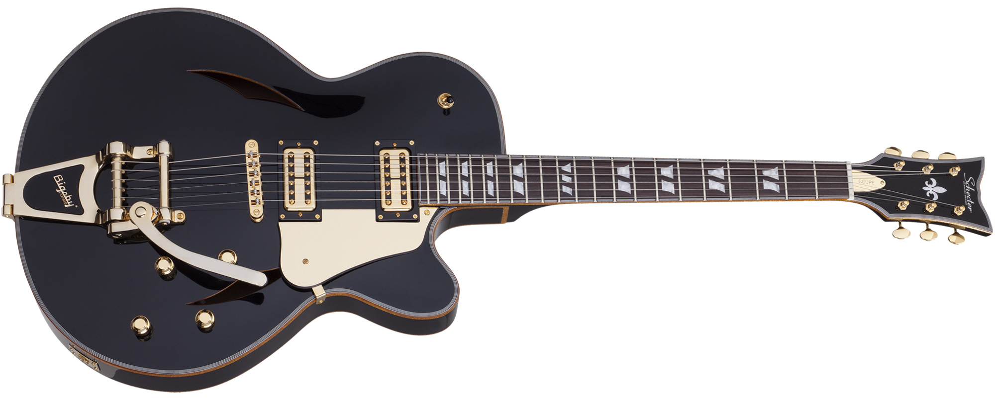SCHECTER COUPE G.BLK - Полуакустическая электрогитара 2
