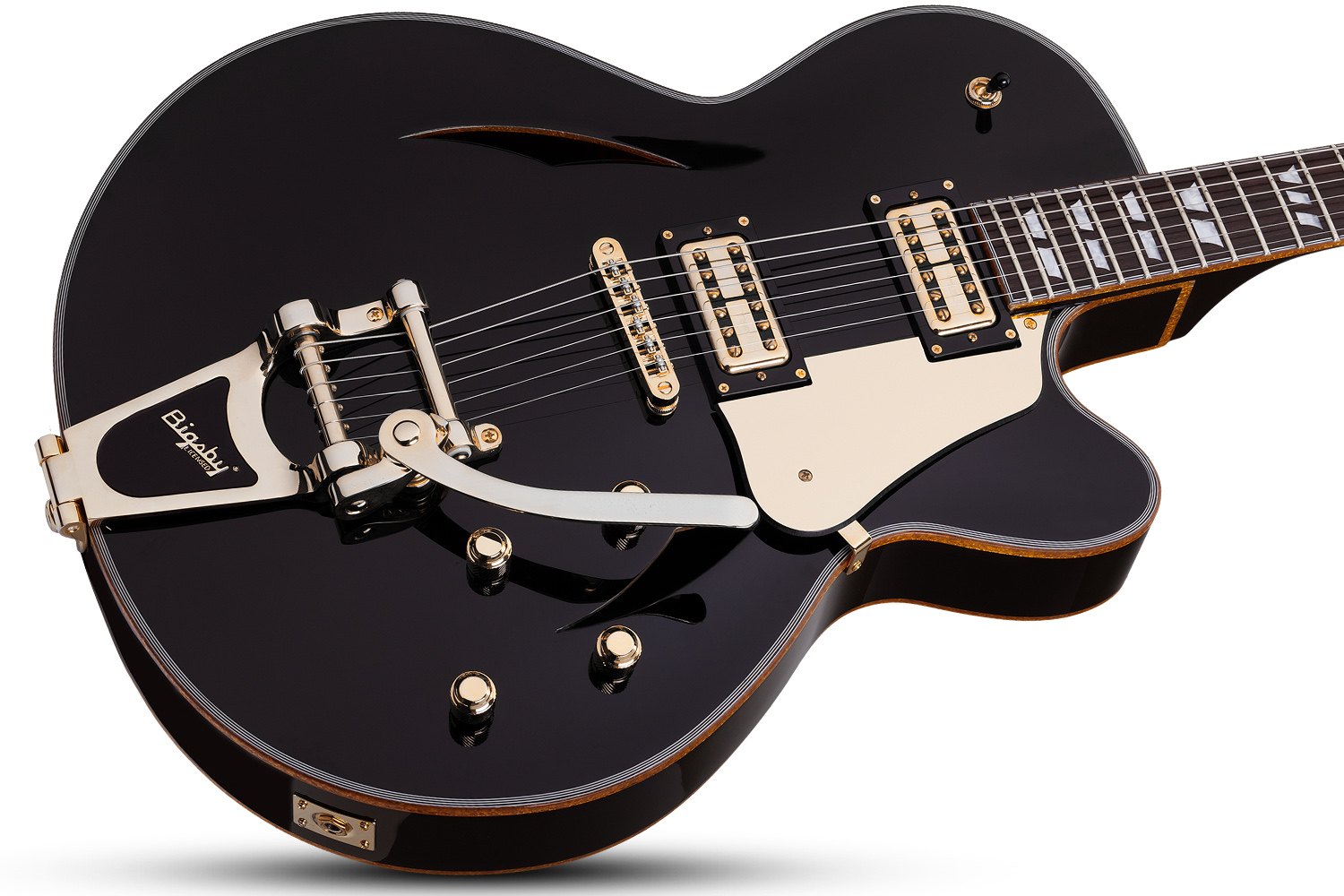 SCHECTER COUPE G.BLK - Полуакустическая электрогитара 4