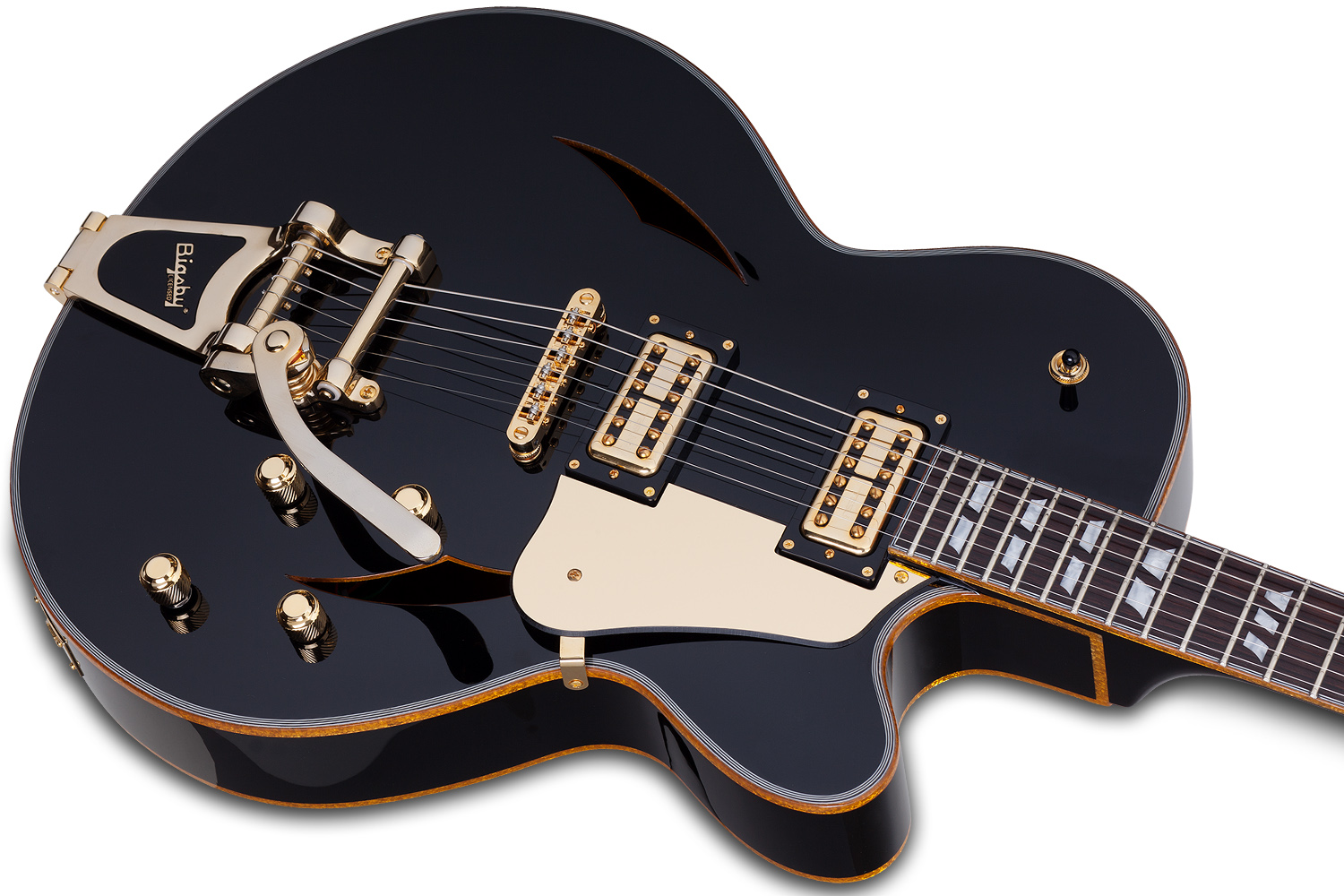 SCHECTER COUPE G.BLK - Полуакустическая электрогитара 5