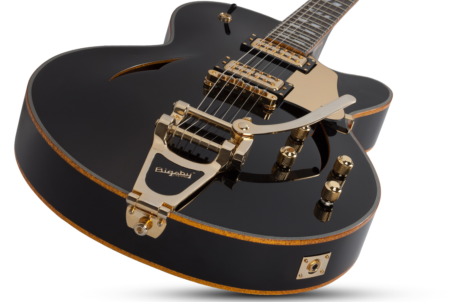 SCHECTER COUPE G.BLK - Полуакустическая электрогитара 8