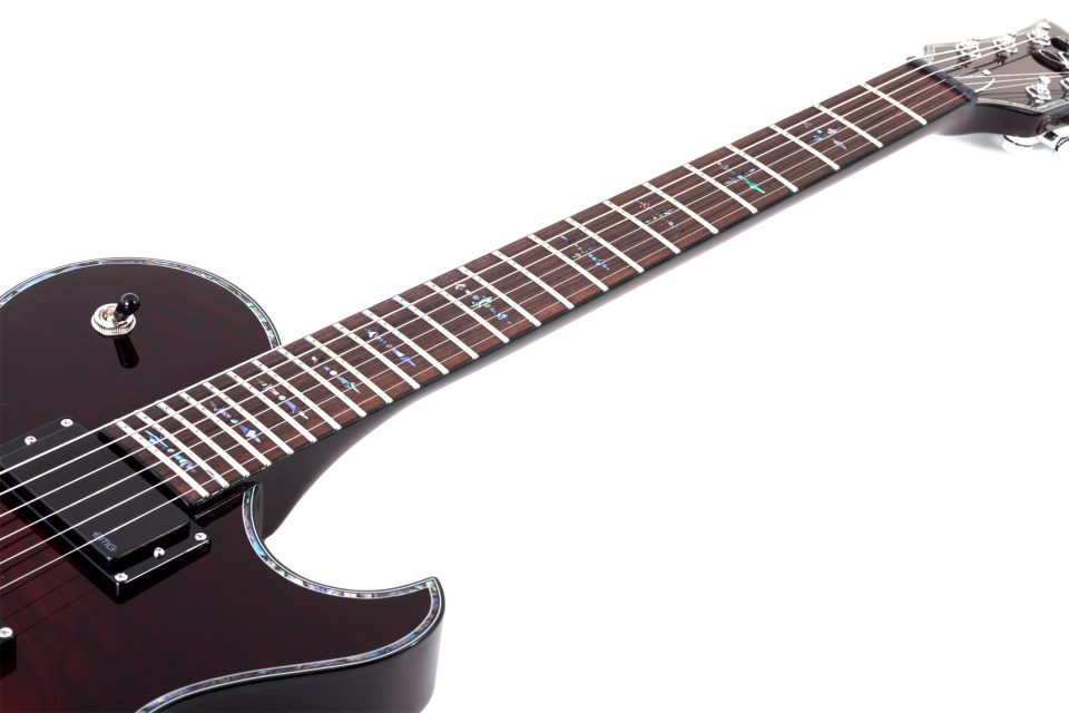SCHECTER Hellraiser Solo-6 E/A BCH - Полуакустическая электрогитара 10
