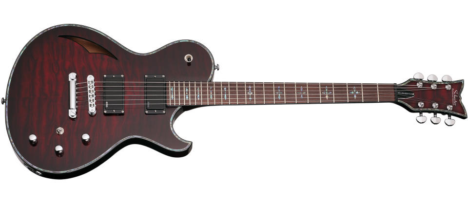 SCHECTER Hellraiser Solo-6 E/A BCH - Полуакустическая электрогитара 2