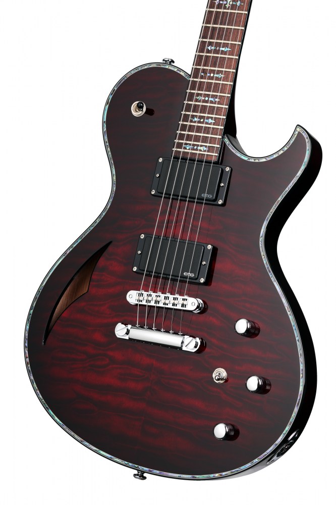 SCHECTER Hellraiser Solo-6 E/A BCH - Полуакустическая электрогитара 4