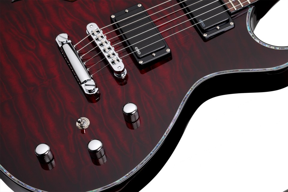 SCHECTER Hellraiser Solo-6 E/A BCH - Полуакустическая электрогитара 6