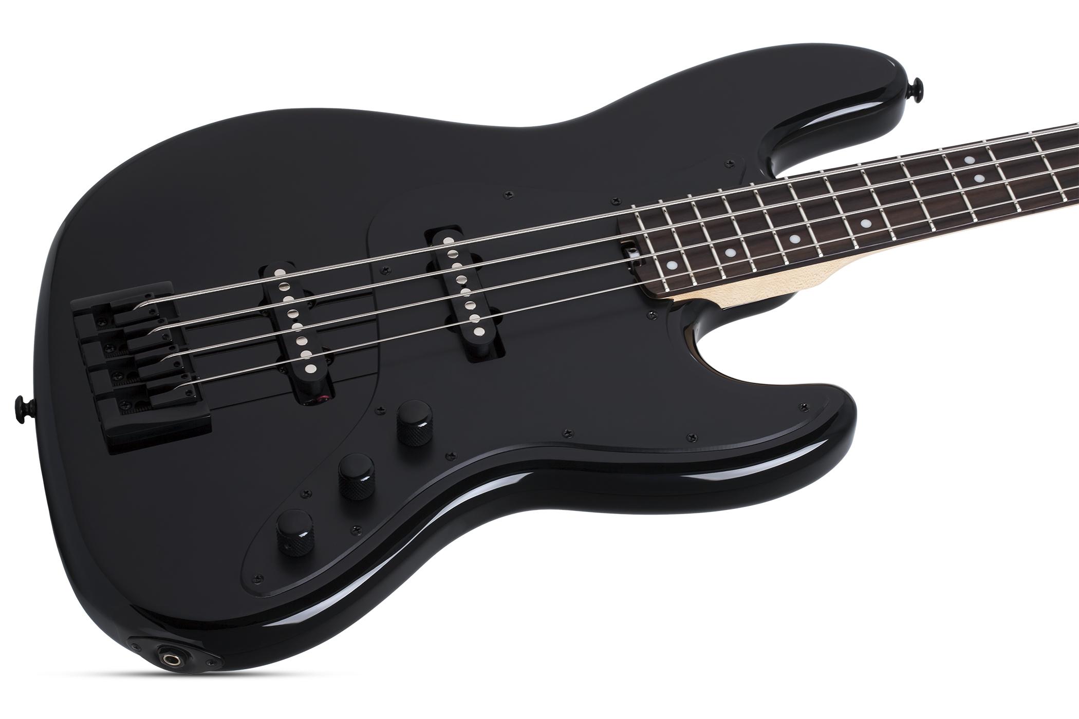 SCHECTER J-4 BLK - чотириструнна бас-гітара 12