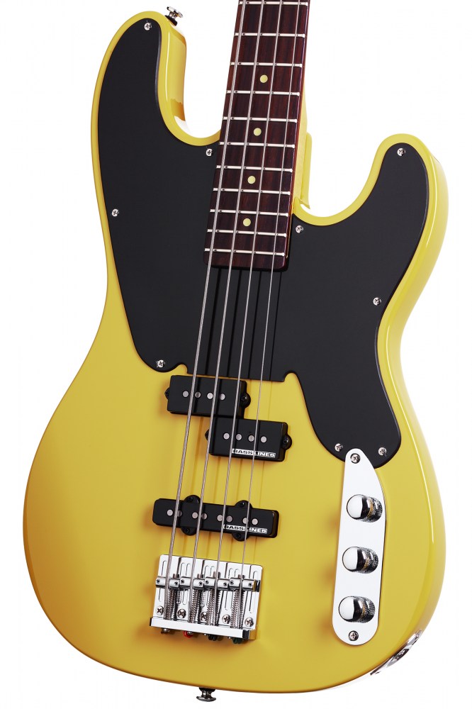 SCHECTER MODEL-T Butterscotch - чотириструнна бас-гітара 3