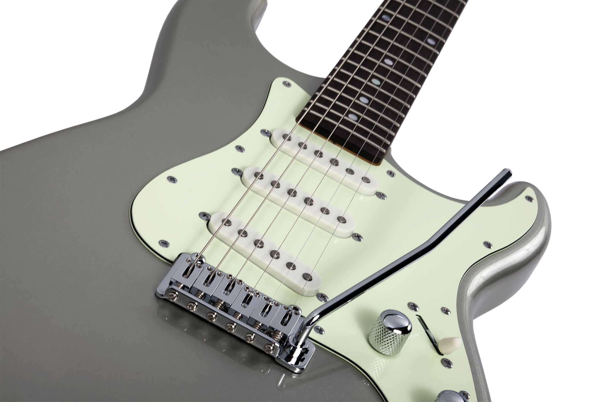 SCHECTER NICK JOHNSTON DS TRAD A.SLVR - Электрогитара 10