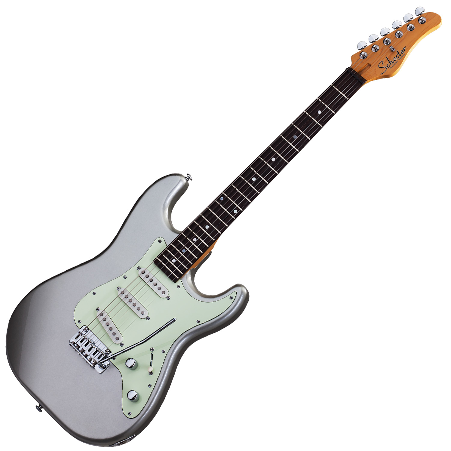 SCHECTER NICK JOHNSTON DS TRAD A.SLVR - Электрогитара 13