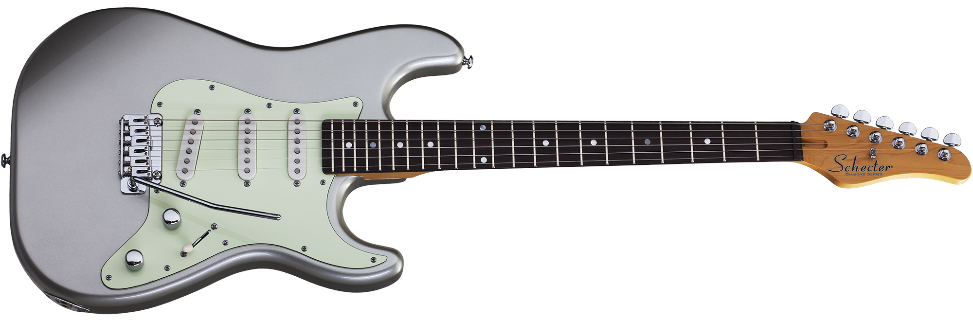 SCHECTER NICK JOHNSTON DS TRAD A.SLVR - Электрогитара 2