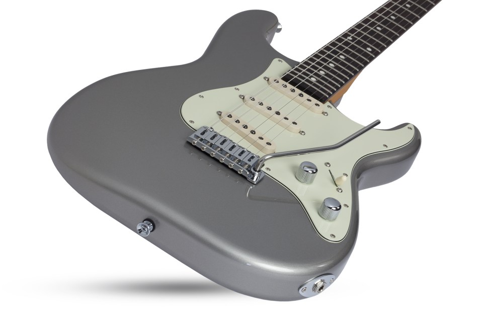 SCHECTER NICK JOHNSTON DS TRAD A.SLVR - Электрогитара 3