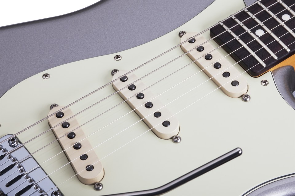 SCHECTER NICK JOHNSTON DS TRAD A.SLVR - Электрогитара 4