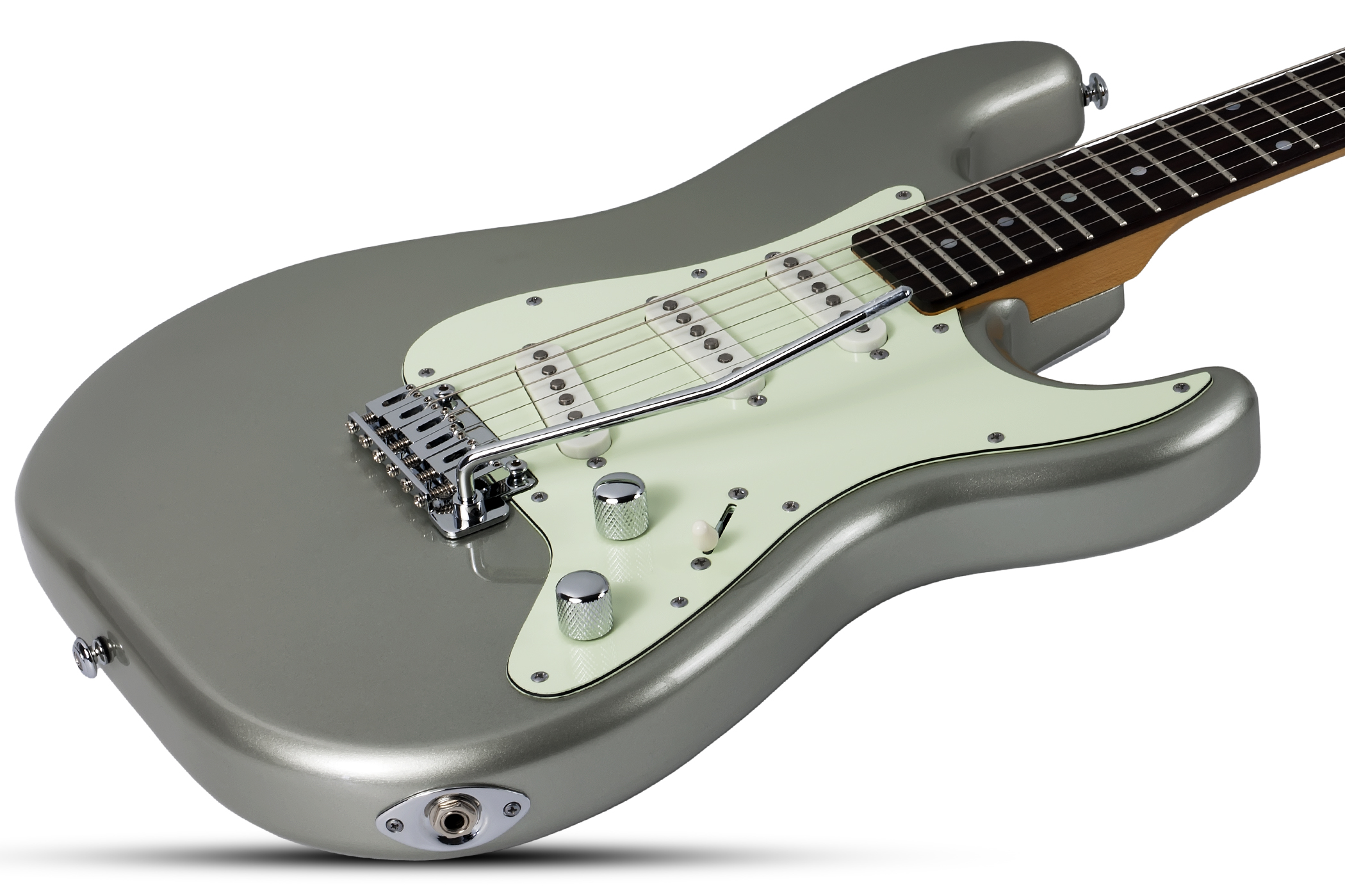SCHECTER NICK JOHNSTON DS TRAD A.SLVR - Электрогитара 8