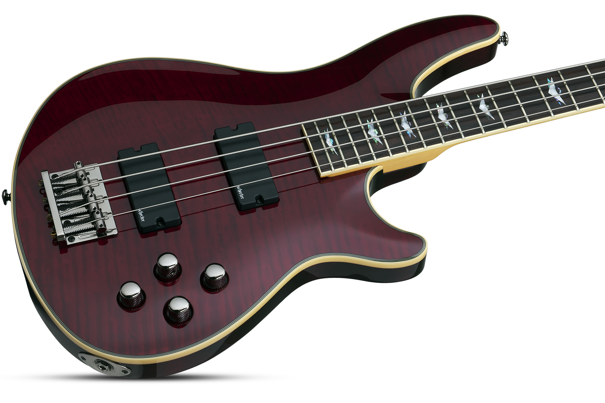 SCHECTER OMEN EXTREME-4 BCH - Бас гитара четырехструнная 3