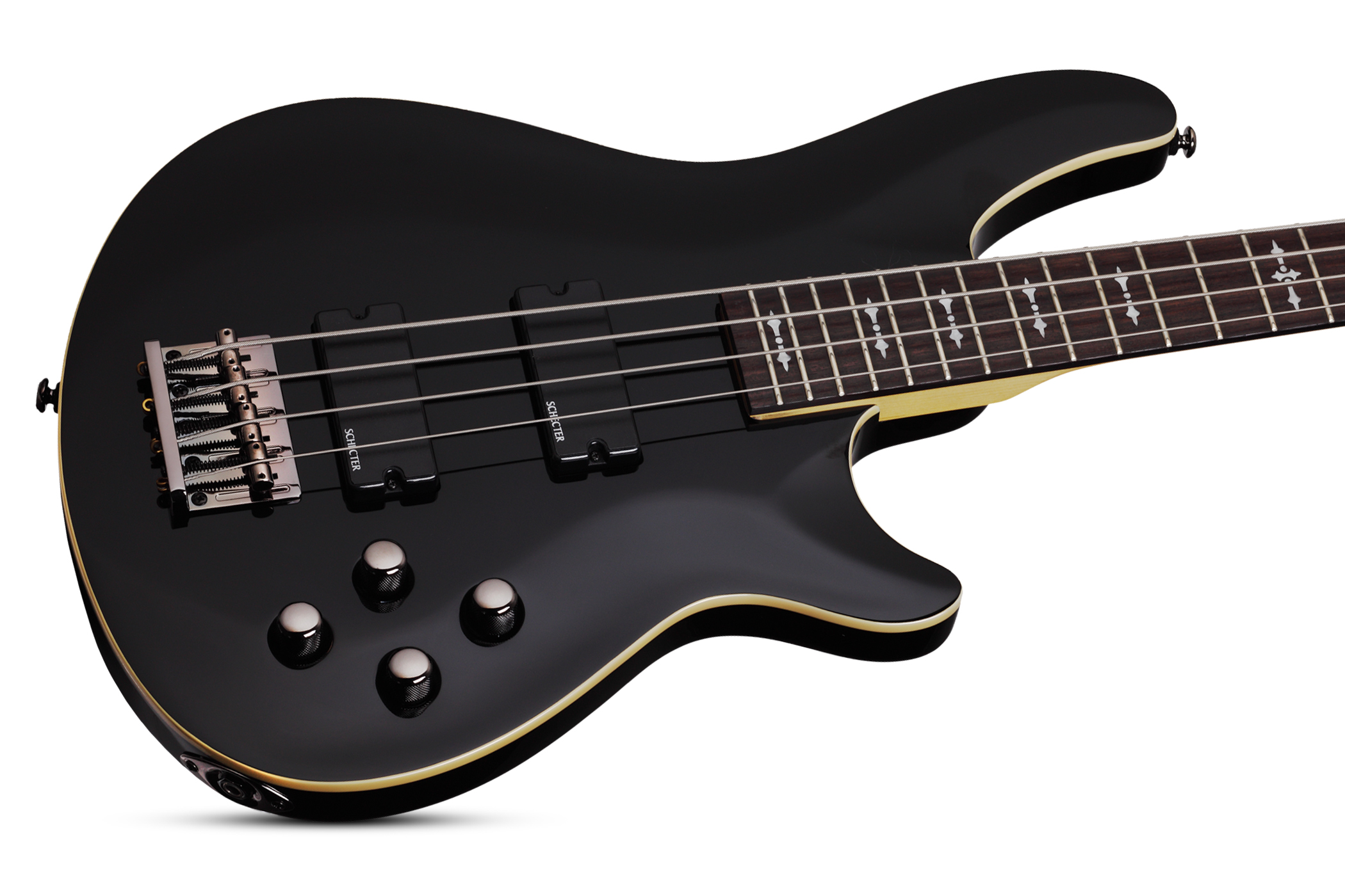 SCHECTER OMEN-4 BLK - чотириструнна бас-гітара 4