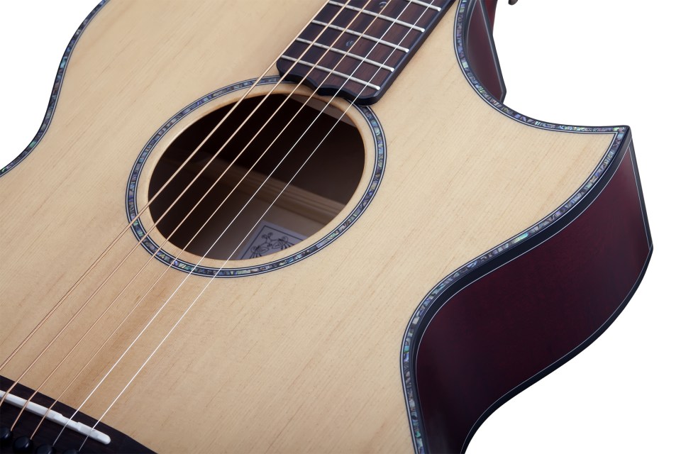 SCHECTER ORLEANS STAGE AC NS-VRS - Акустична гітара з вирізом і підключенням 13