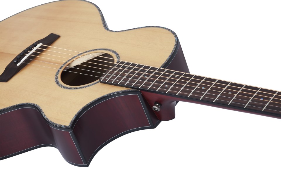 SCHECTER ORLEANS STAGE AC NS-VRS - Акустична гітара з вирізом і підключенням 4