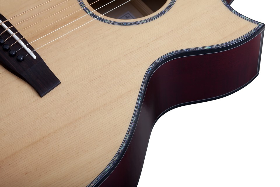 SCHECTER ORLEANS STAGE AC NS-VRS - Акустична гітара з вирізом і підключенням 7
