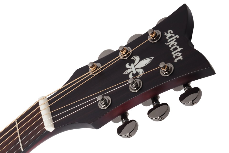 SCHECTER ORLEANS STAGE AC VRBS - Акустична гітара з вирізом та підключенням 12