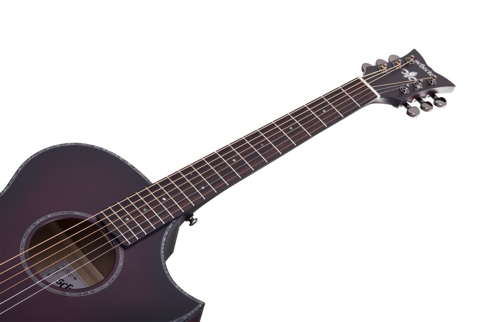 SCHECTER ORLEANS STAGE AC VRBS - Акустична гітара з вирізом та підключенням 13