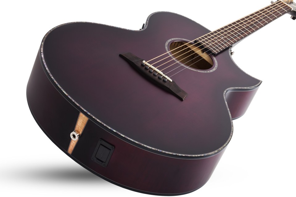 SCHECTER ORLEANS STAGE AC VRBS - Акустична гітара з вирізом та підключенням 2