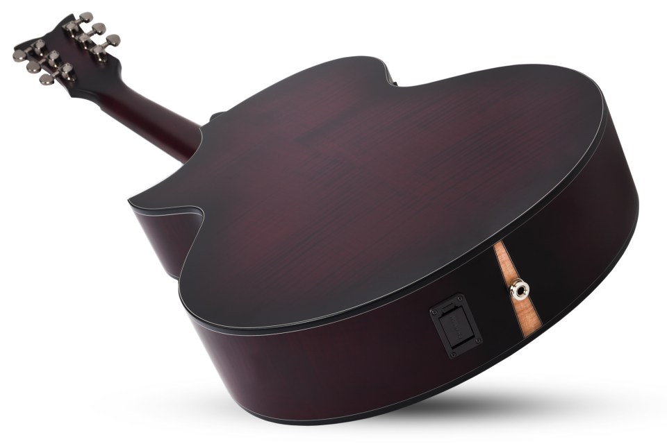 SCHECTER ORLEANS STAGE AC VRBS - Акустична гітара з вирізом та підключенням 3