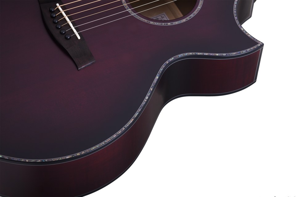 SCHECTER ORLEANS STAGE AC VRBS - Акустична гітара з вирізом та підключенням 5