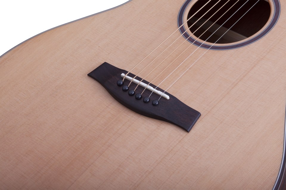SCHECTER ORLEANS STUDIO AC NS - Акустична гітара з вирізом і підключенням 13