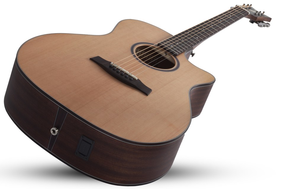 SCHECTER ORLEANS STUDIO AC NS - Акустична гітара з вирізом і підключенням 2
