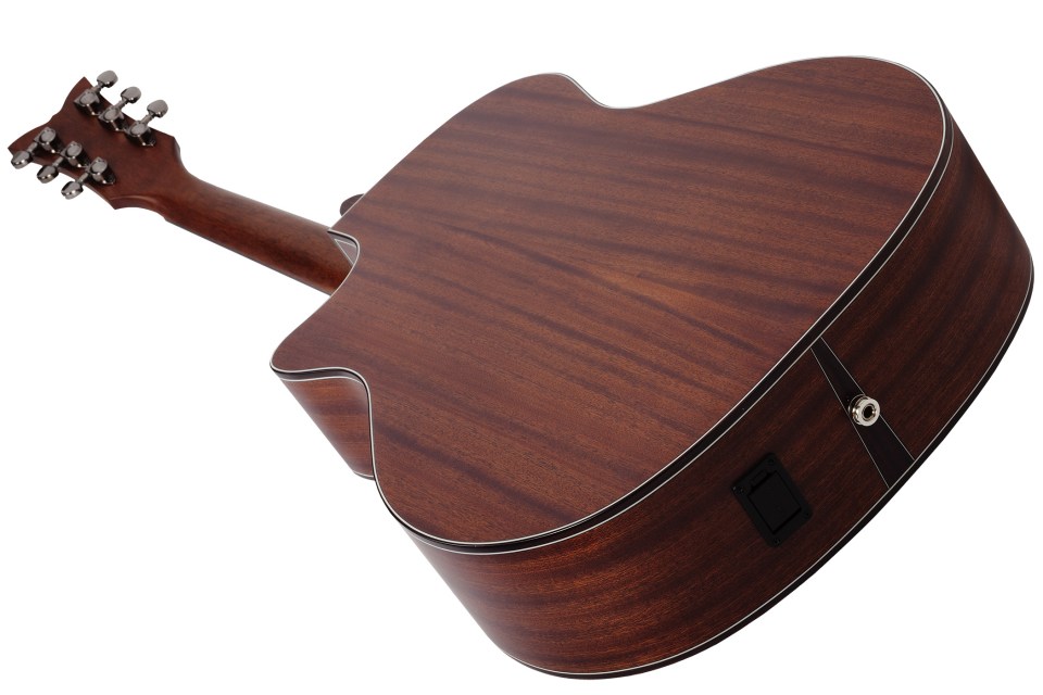 SCHECTER ORLEANS STUDIO AC NS - Акустична гітара з вирізом і підключенням 3