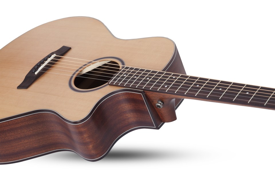 SCHECTER ORLEANS STUDIO AC NS - Акустична гітара з вирізом і підключенням 4