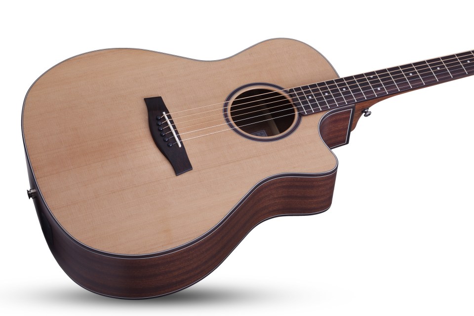 SCHECTER ORLEANS STUDIO AC NS - Акустична гітара з вирізом і підключенням 6