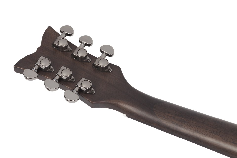 SCHECTER ORLEANS STUDIO AC SSTBLK - Акустична гітара з вирізом та підключенням 11