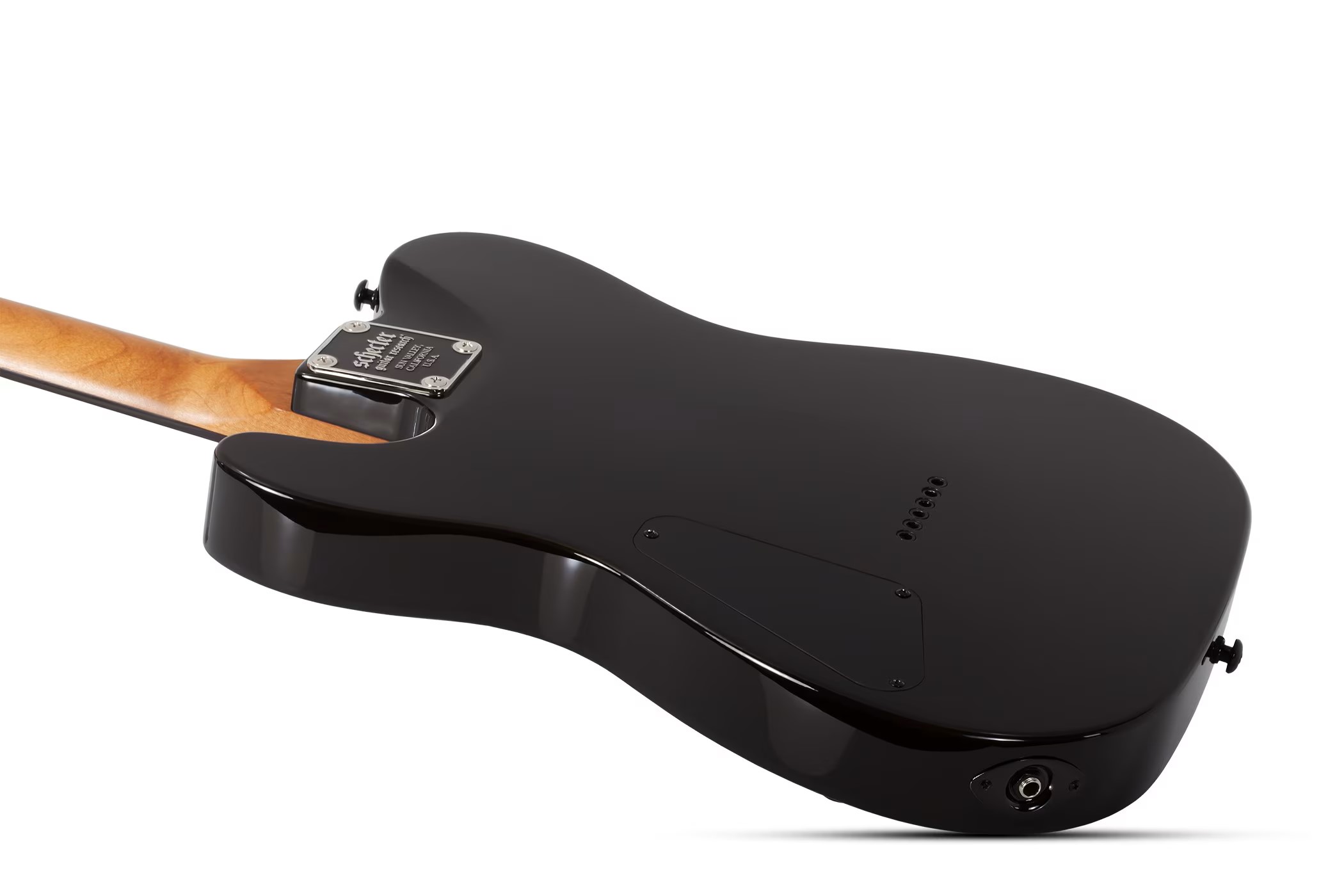 SCHECTER PT STANDARD Black Fade Burst Burl - Електрична гітара 12