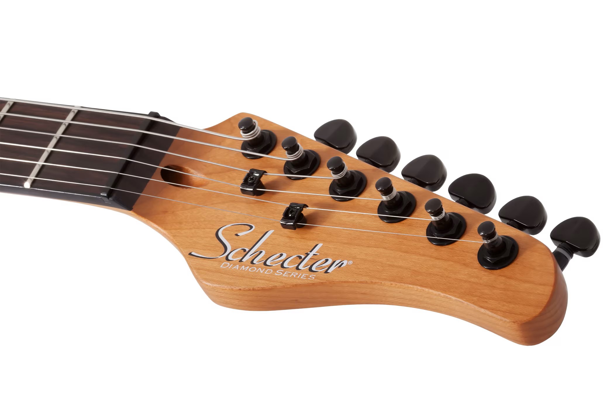 SCHECTER PT STANDARD Black Fade Burst Burl - Електрична гітара 14