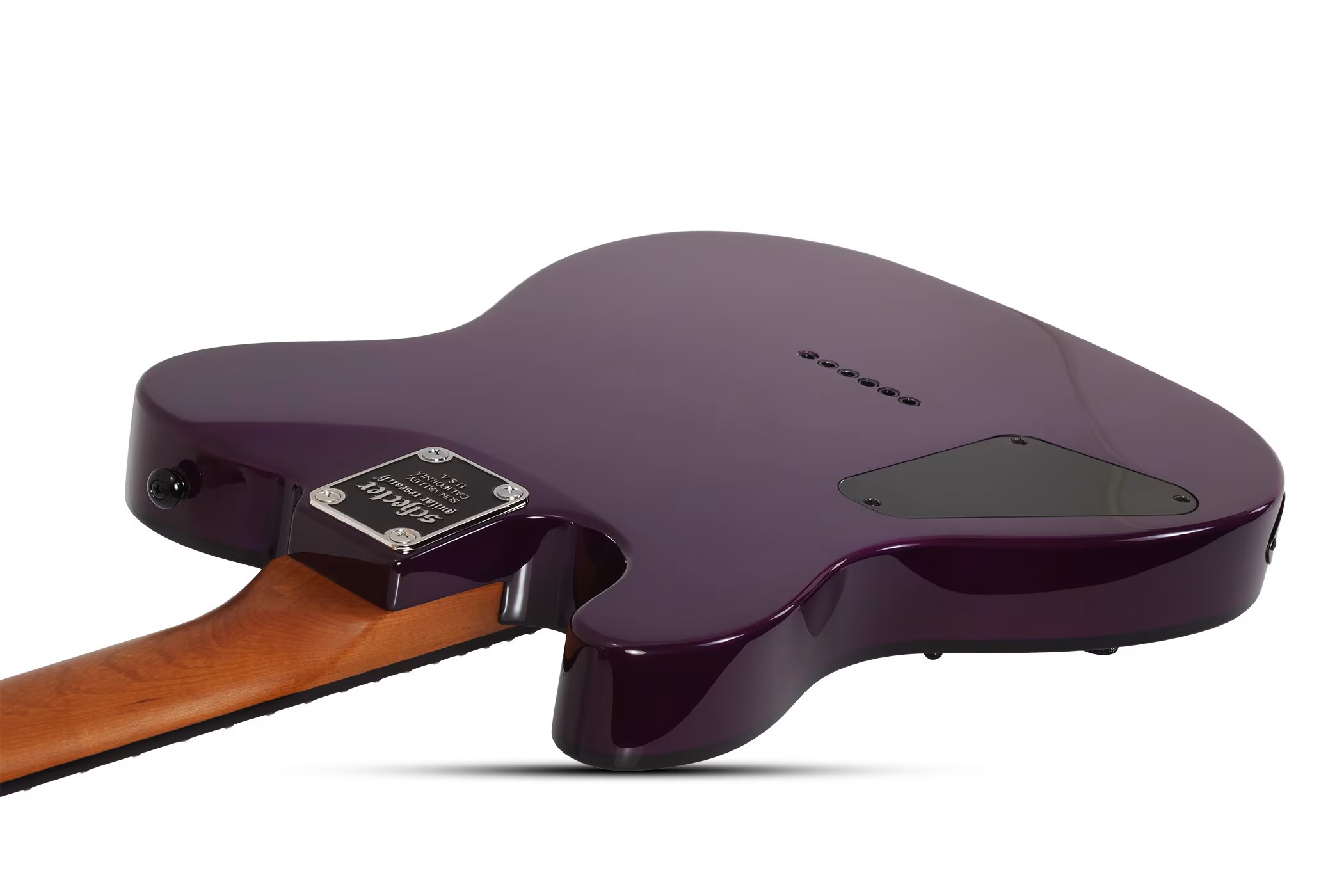 SCHECTER PT STANDARD Purple Burst Burl - Електрична гітара 12