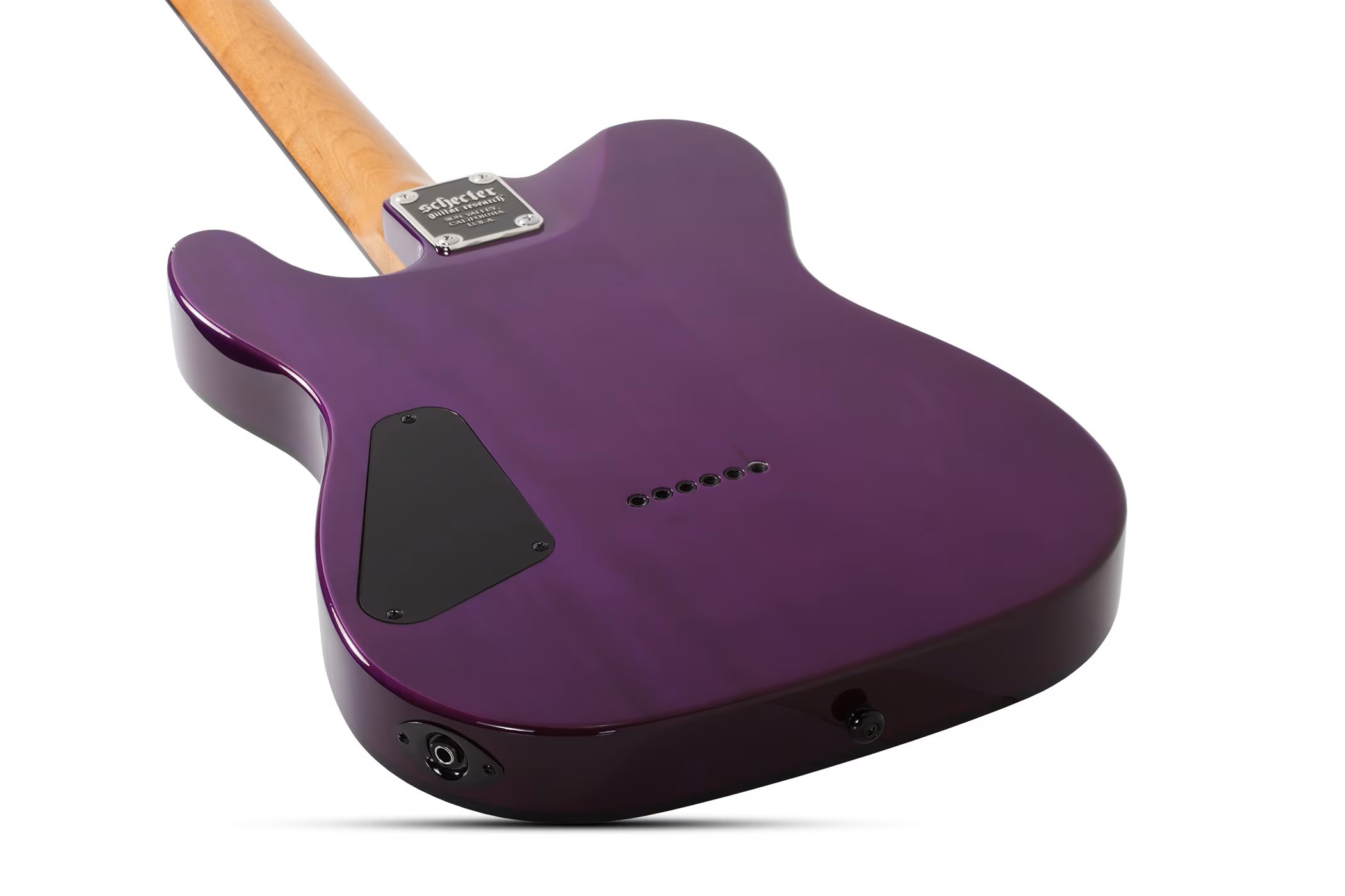 SCHECTER PT STANDARD Purple Burst Burl - Електрична гітара 13