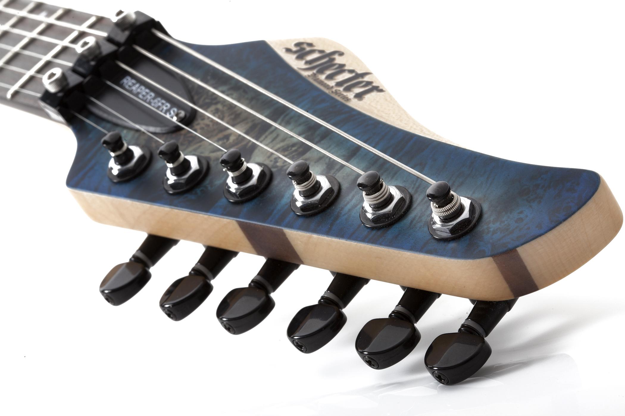 SCHECTER REAPER-6 FR S Satin Sky Burst - Электрогитара 14