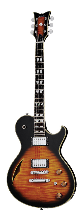 SCHECTER SOLO CUSTOM E/A DVS - Полуакустическая электрогитара 2
