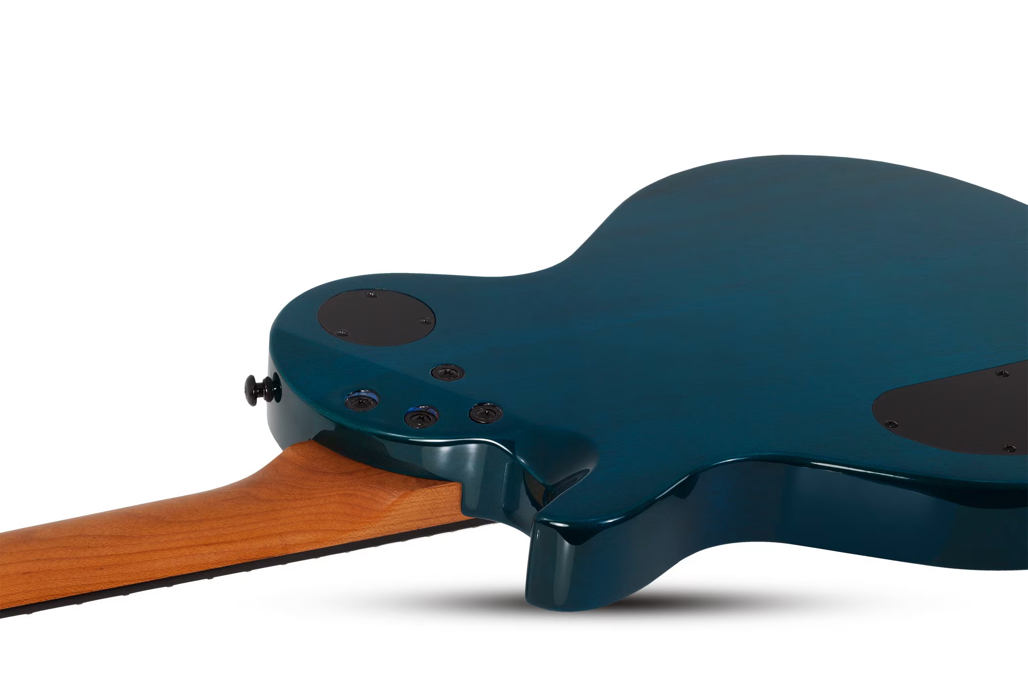 SCHECTER SOLO-II STANDARD Ocean Blue Burst Burl - Електрична гітара 10