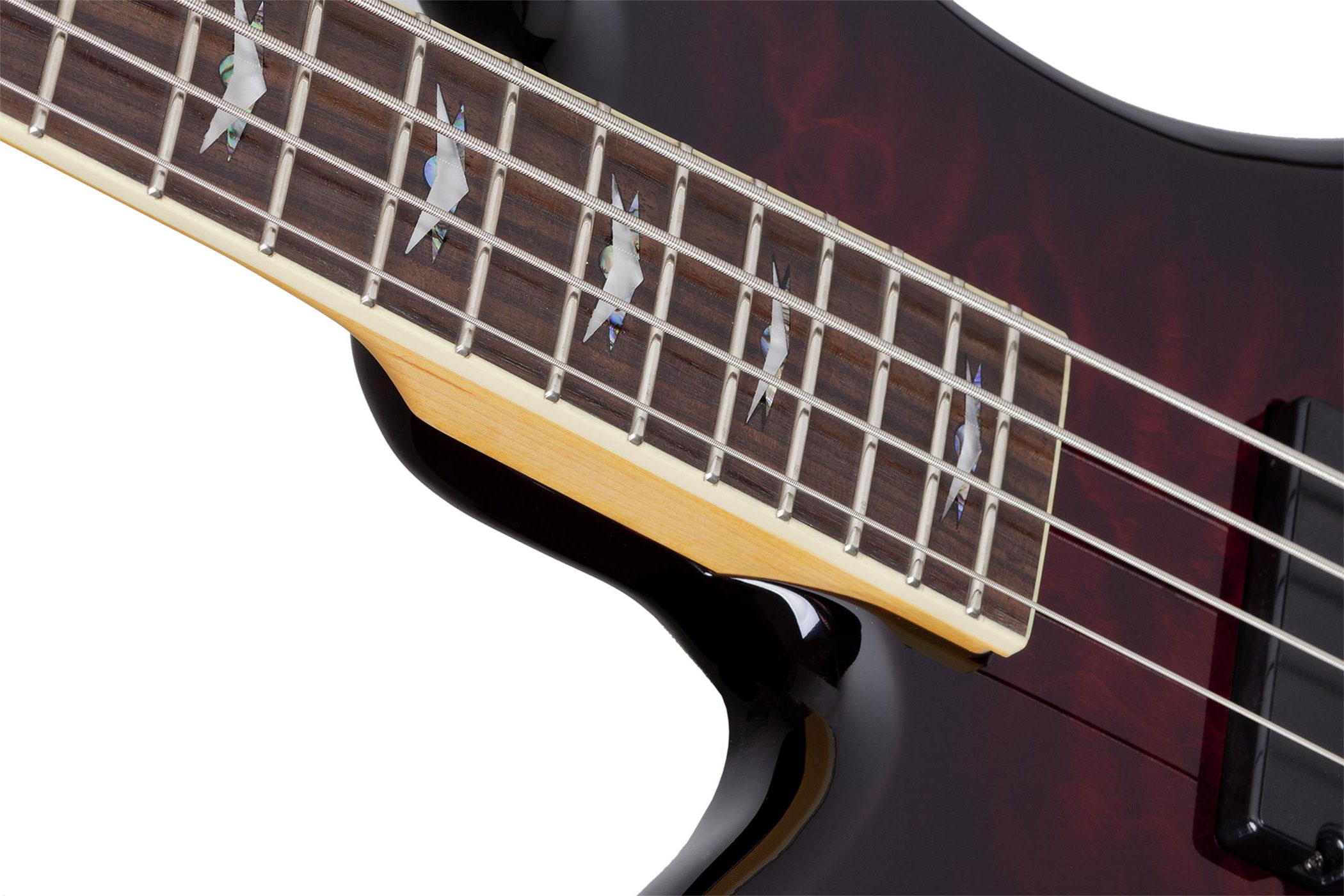 SCHECTER STILETTO EXTREME-4 BCH L/H - Бас гитара четырехструнная левосторонняя 5