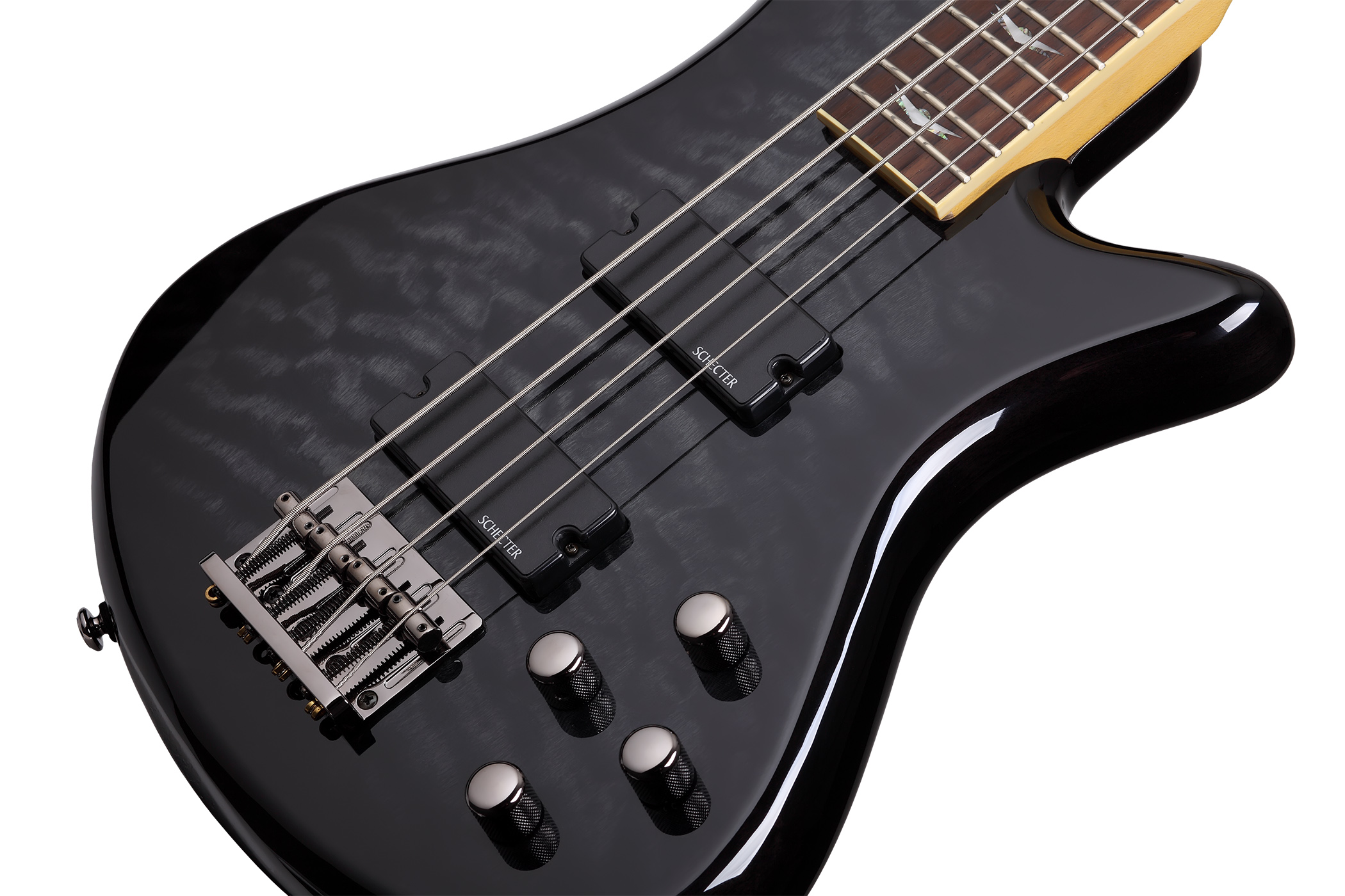 SCHECTER STILETTO EXTREME-4 STBLK - чотириструнна бас-гітара 4