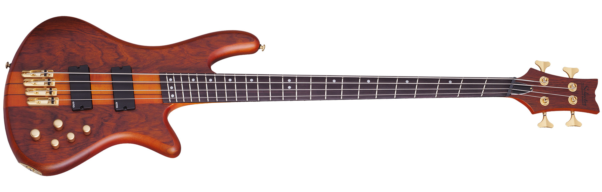 SCHECTER STILETTO STUDIO-4 FF HSN - Бас гитара четырехструнная, веерные лады 2