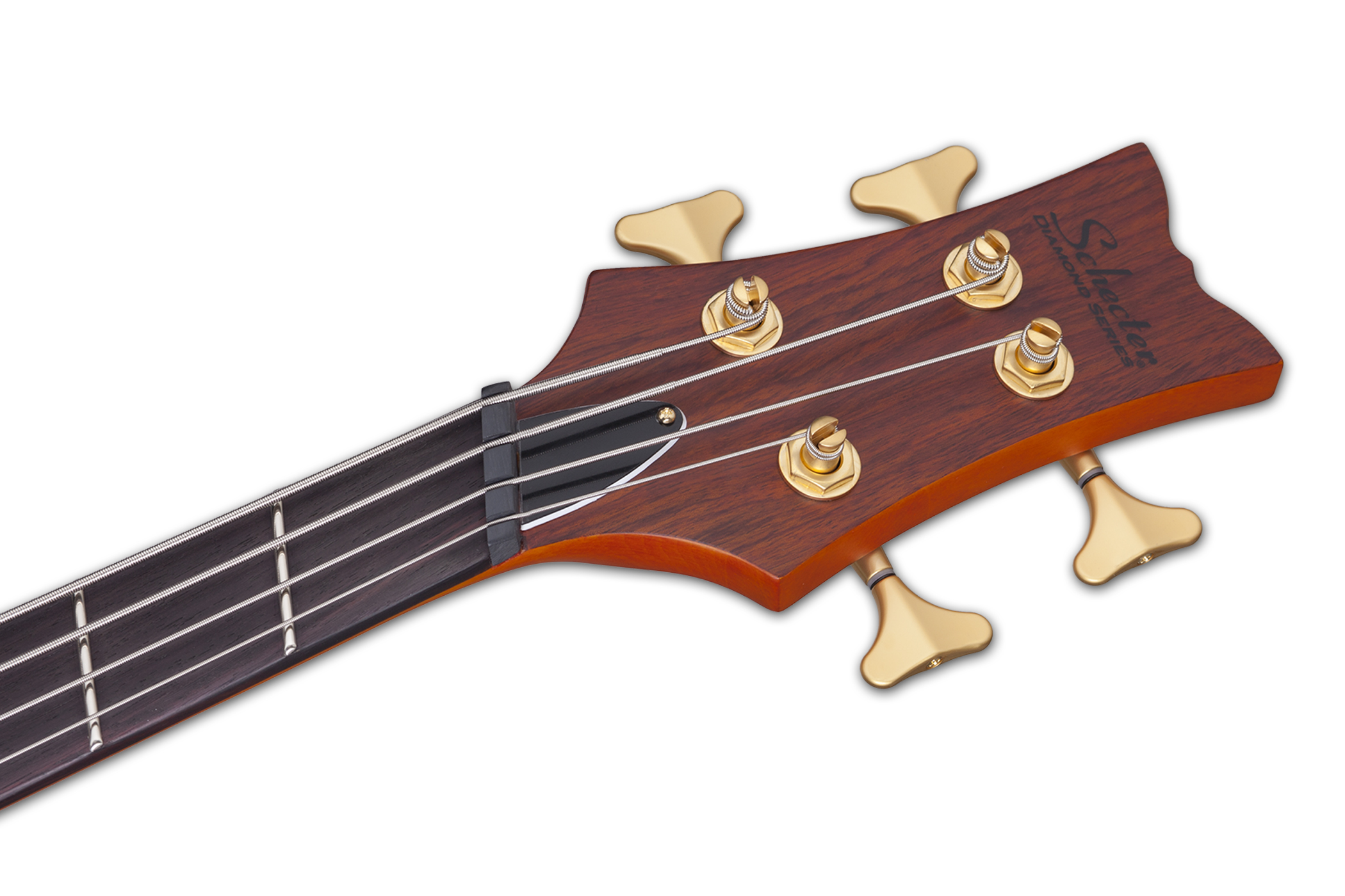 SCHECTER STILETTO STUDIO-4 FF HSN - Бас гитара четырехструнная, веерные лады 8