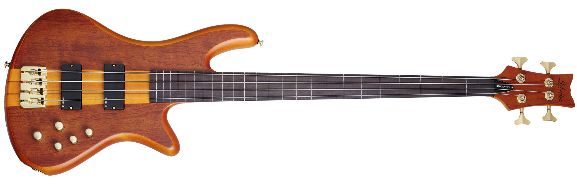 SCHECTER STILETTO STUDIO-4 FL HSN - чотириструнна бас-гітара, безладова 2