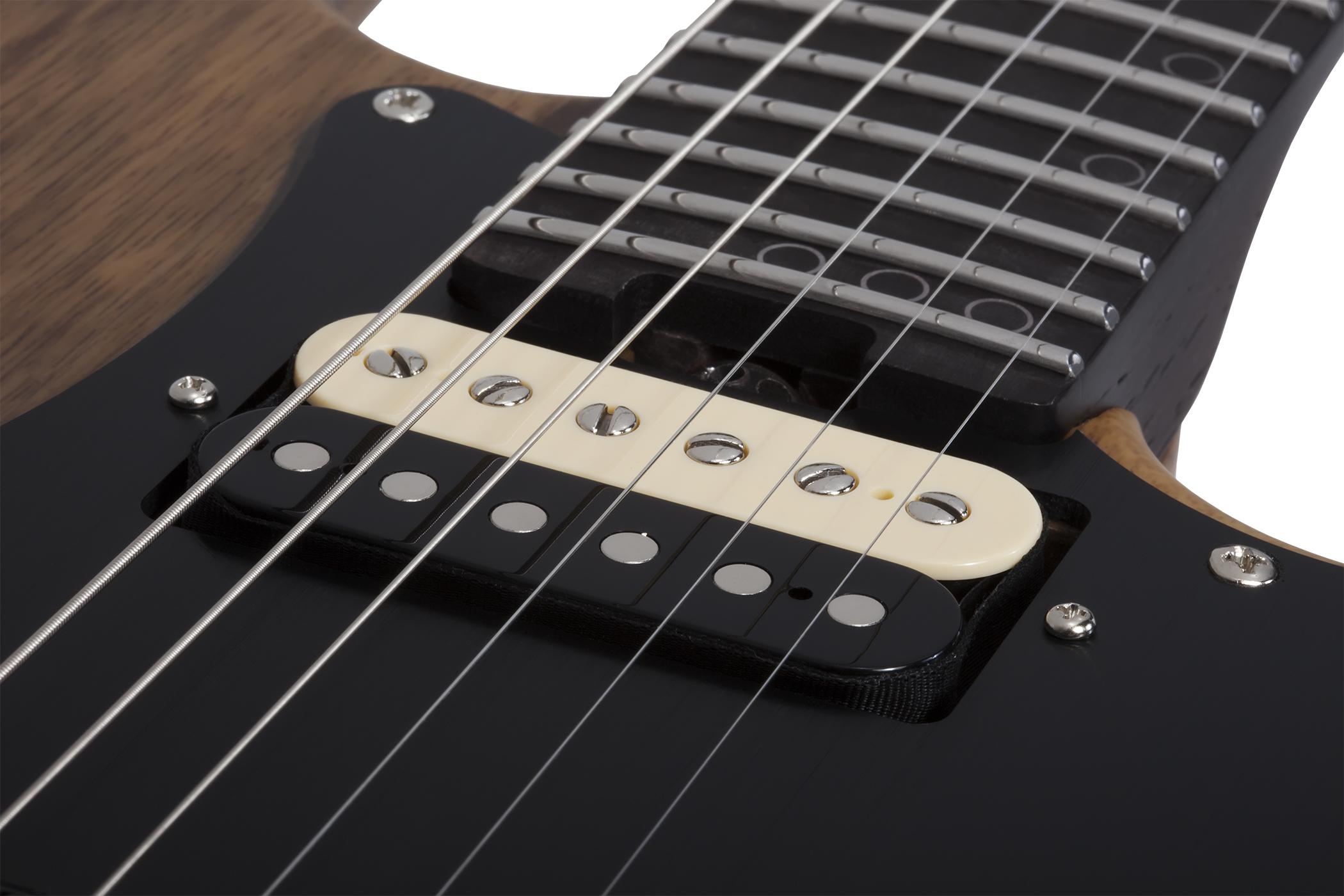 SCHECTER SUN VALLEY SS Exotic HT Black Limba NS - Электрогитара 8