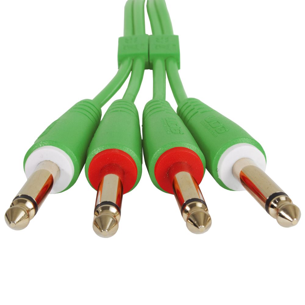 Комутаційний кабель UDG Set Jack-Jack 1,5m Green (U97002GR) 3