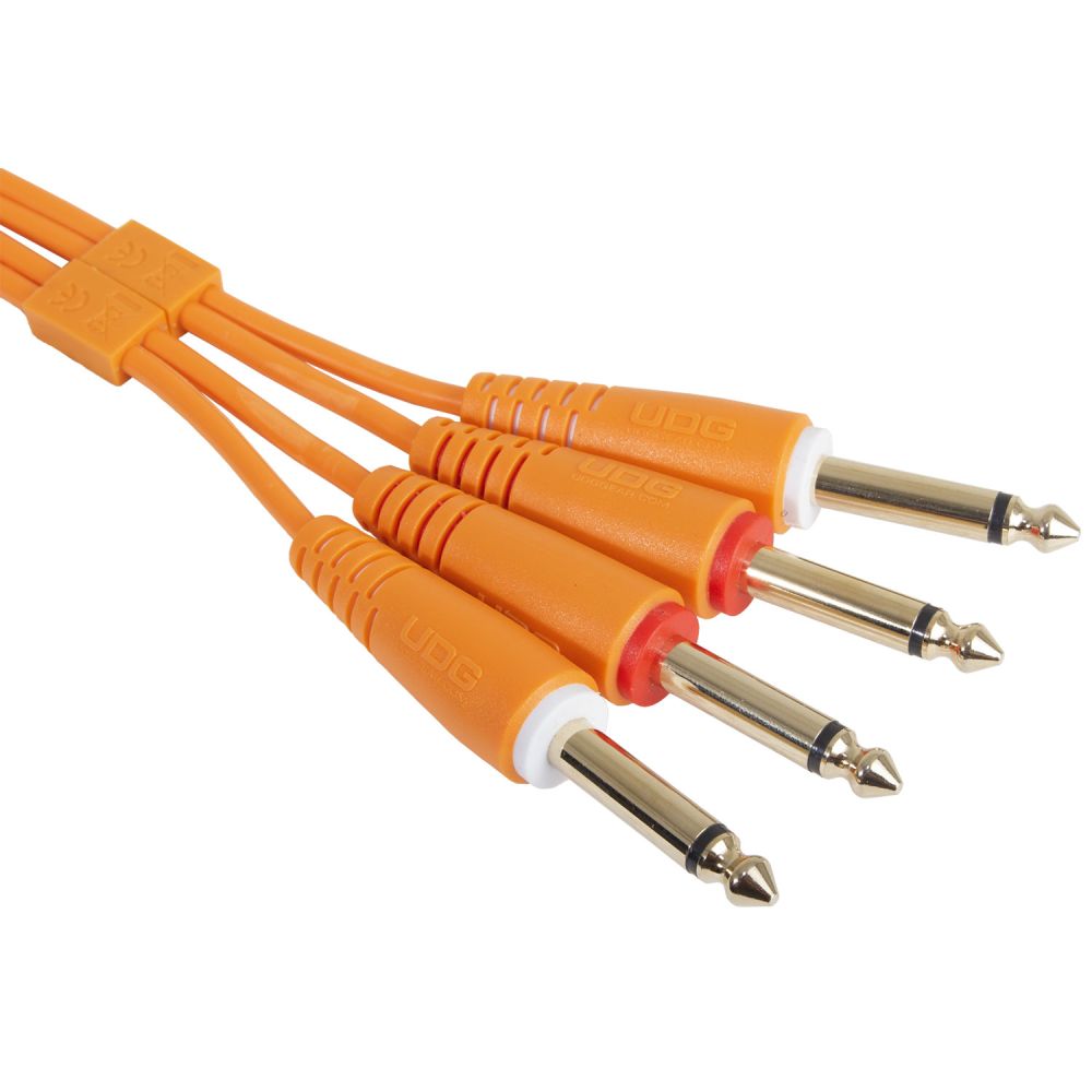 Комутаційний кабель UDG Set Jack-Jack Orange 1,5m (U97002OR) 2
